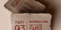Recycled Paper Business Card