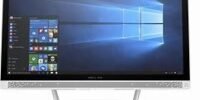 HP Pavilion 24-inch All-in-One Computer, AMD Ryzen 5 2600H, 8 GB RAM, 2 TB hard drive, Windows 10 (24-xa0020, Black)