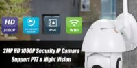 NetCam IP Camera Onvif WiFi 2MP 1920X1080 Dome CCTV Security Night Vision