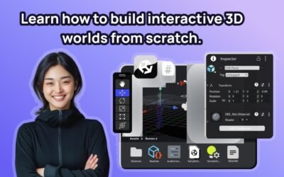 Learn how to build interactive 3D worlds from scratch.